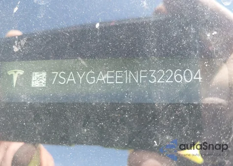 2022 Tesla Model Y Long Range Dual Motor All-Wheel Drive из США, поврежденный, VIN 7SAYGAEE1NF322604